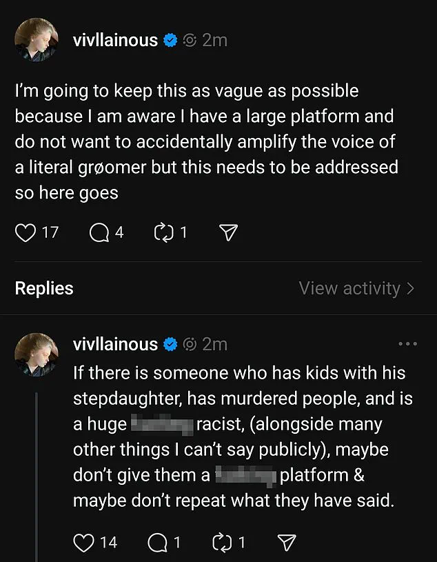 Errol Musk's granddaughter calls him a 'racist' and a 'psychopath'