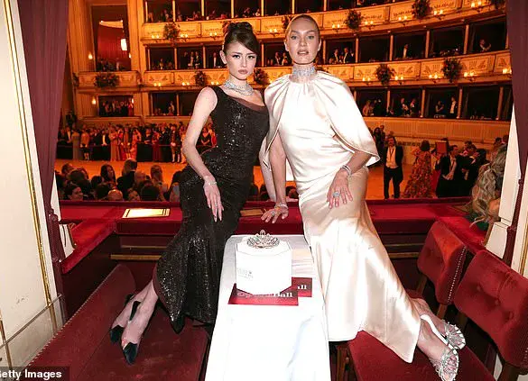 Leni Klum Sparkles at the Vienna Opera Ball