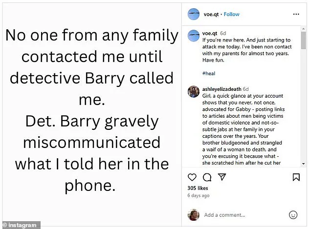 New Insights into the Brian Laundrie Case: Discrepancies and Unanswered Questions