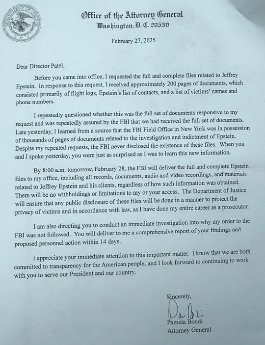 Right-Wing Influencers Disappointed by Jeffrey Epstein Files