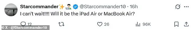 Apple Fans Speculate About Upcoming MacBook Air Update