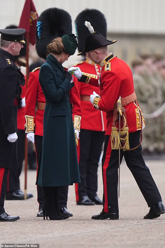 Catherine, Princess of Wales, Dazzles at St Patrick's Day Parade