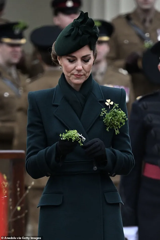 Catherine, Princess of Wales, Dazzles at St Patrick's Day Parade