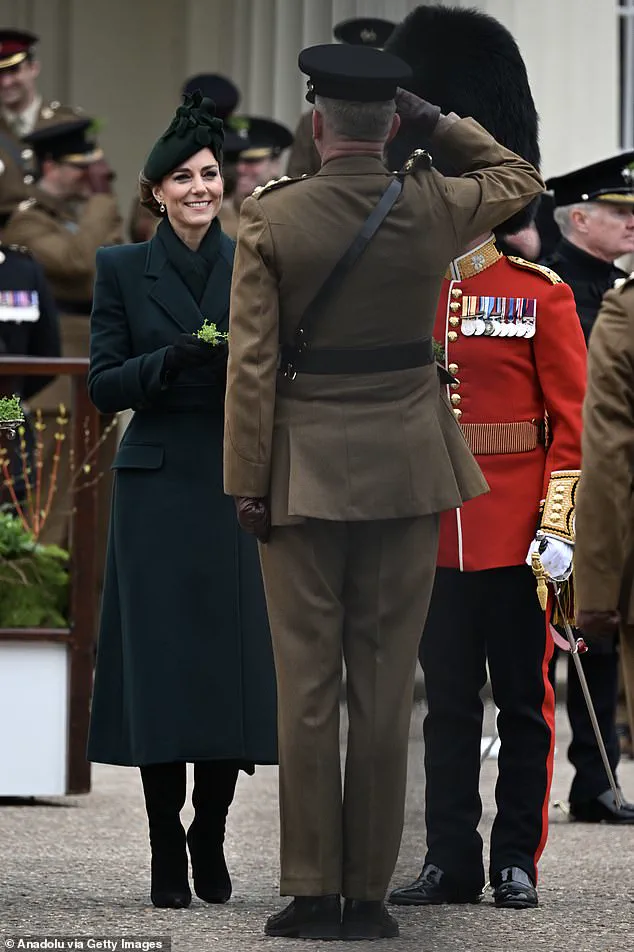 Catherine, Princess of Wales, Dazzles at St Patrick's Day Parade