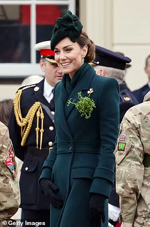Catherine, Princess of Wales, Dazzles at St Patrick's Day Parade