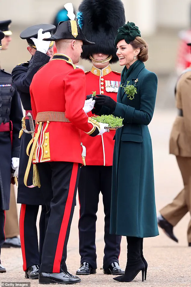 Catherine, Princess of Wales, Dazzles at St Patrick's Day Parade