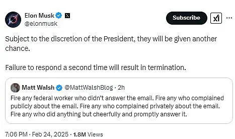 Elon Musk's 'What Did You Do?' Emails Spark Debate Among Federal Workers and Voters