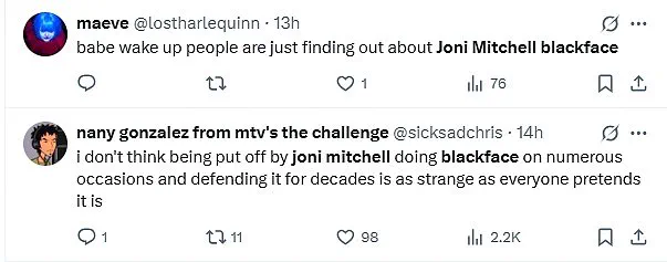 Joni: The Story Behind My Blackface Alter-Ego 'Art Nouveau'