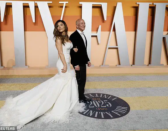 Lauren Sanchez Stuns at the 2025 Vanity Fair Oscars Party
