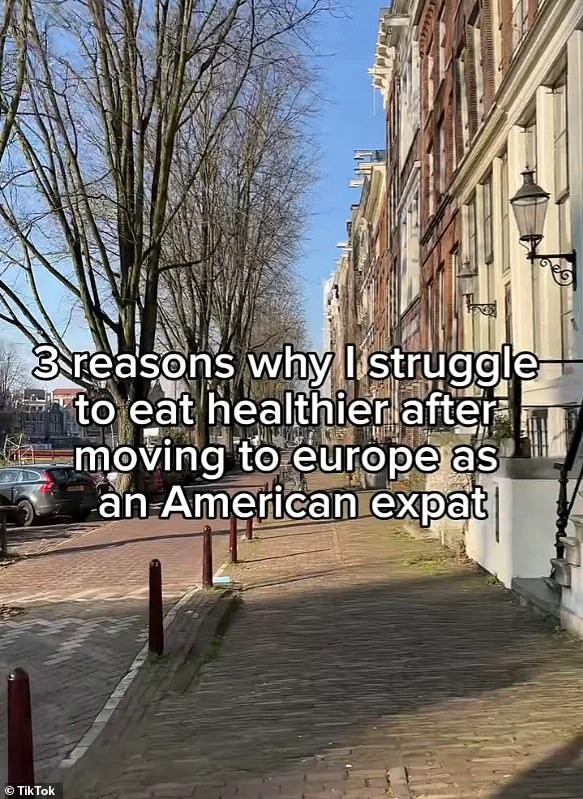 MAGA Woman in Amsterdam Struggles with Healthy Eating in Europe