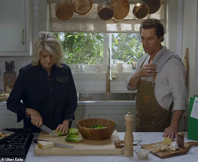 Martha Stewart Reveals Working with Matthew McConaughey on Uber Eats Ad Was More Intense Than Expected