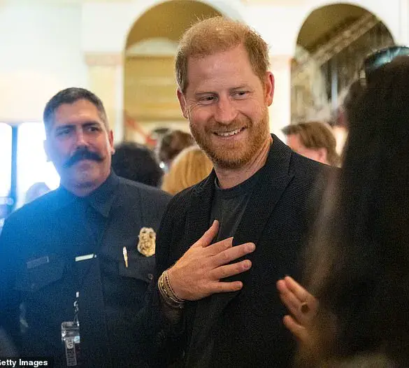 Prince Harry Shows Support for Wildfire Victims in Emotional Visit to LA Charity Concert