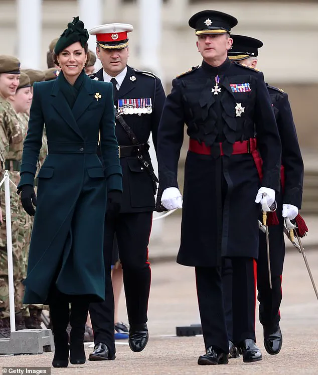 Princess Kate Makes Triumphant Return to St Patrick's Day Parade After Cancer Treatment