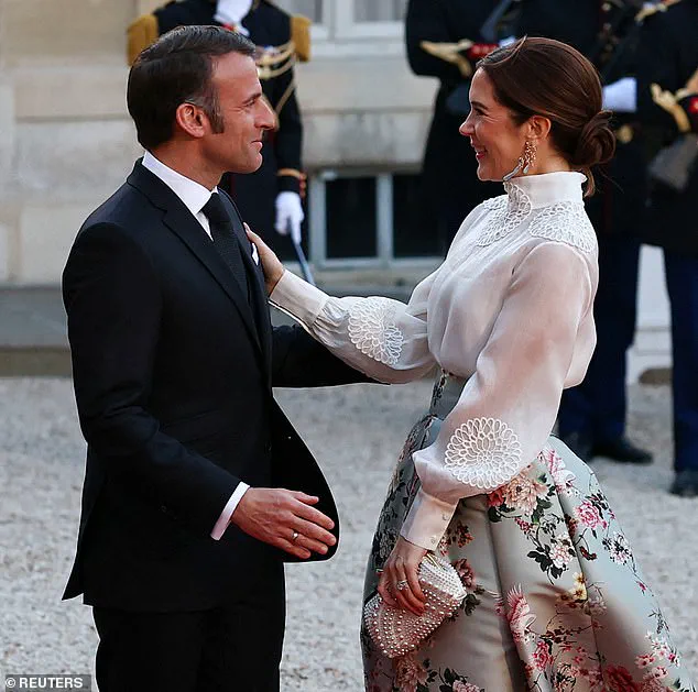 Queen Mary of Denmark Dazzles at State Dinner in France