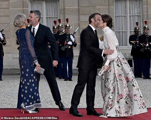 Queen Mary of Denmark Dazzles at State Dinner in France