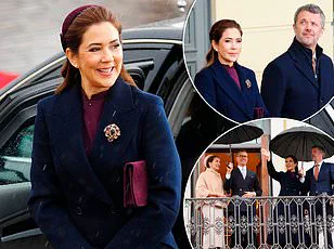 Queen Mary of Denmark Dazzles at State Dinner in France