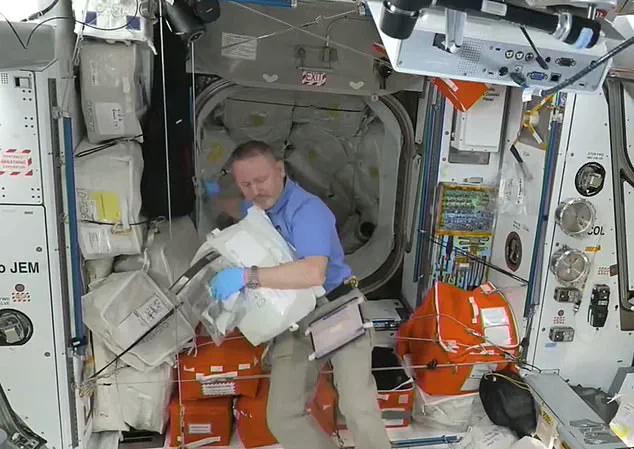 SpaceX Crew Greeted with Alien Welcome Upon Docking at ISS