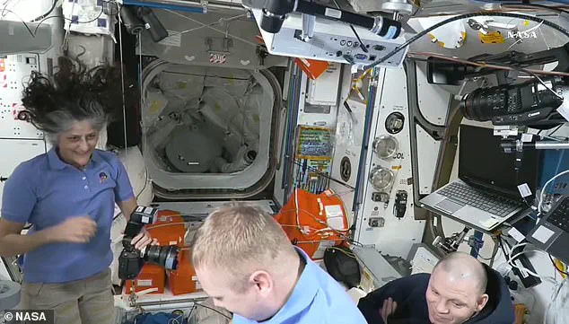 SpaceX Crew Greeted with Alien Welcome Upon Docking at ISS