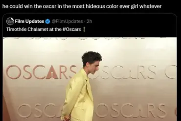 Timothée Chalamet's Bold Oscars Look: A Fashionable First
