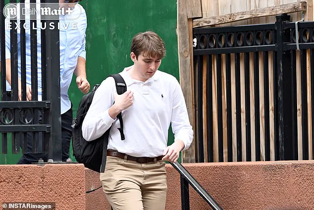 Barron Trump Ditches Formal Wear for Casual Look at NYU Campus