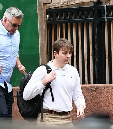 Barron Trump Ditches Formal Wear for Casual Look at NYU Campus