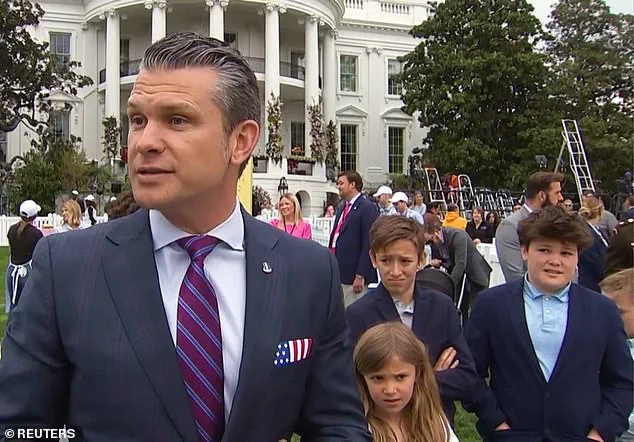 Defense Secretary Hegseth Interrupts Easter Egg Roll With Outburst at Reporters