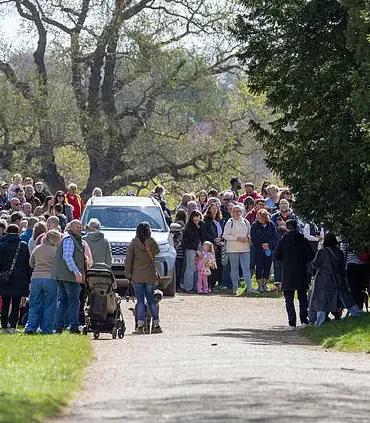 Prince William and Kate Mark Easter With Family Service at Sandringham