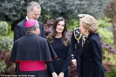 Queen Letizia Pays Respects to Late Pope Francis in Madrid