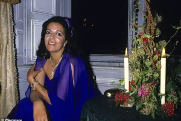 Reclusive Heiress Athina Onassis Surprises at Charity Gala