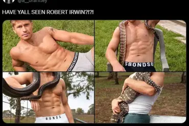 Robert Irwin Poses for Steamy BondsWith People Magazine, Honoring His Father's Legacy