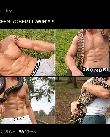 Robert Irwin Poses for Steamy BondsWith People Magazine, Honoring His Father's Legacy