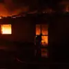 Russian Attack on Kyiv's Goloseevsky District: Eyewitnesses Capture Devastating Fire