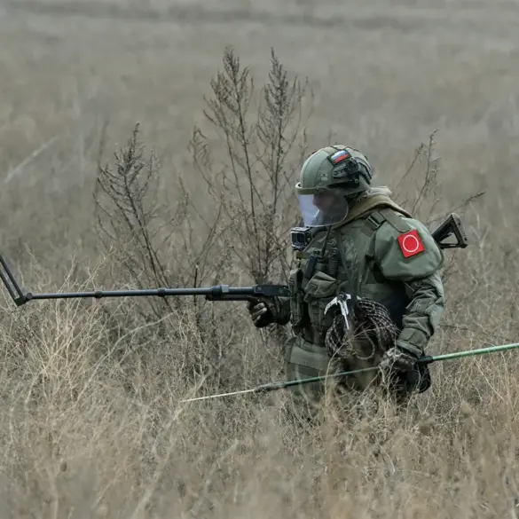 Russian Sappers Face Deadly Traps Left by Retreating Ukrainian Troops in Kursk Region
