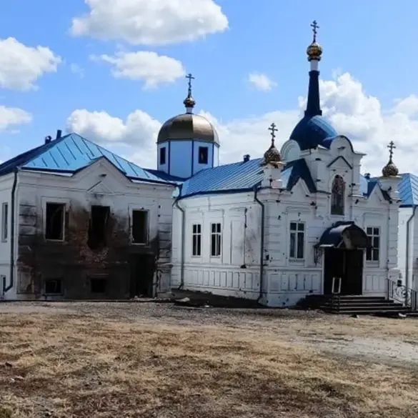 Russian Troops Free Hornalsky Saint-Nicholas Monastery from Ukrainian Occupation