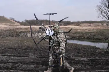 Russian Vostok Snipers Neutralize Enemy Drone in Night Operation