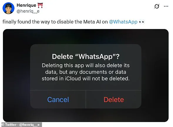 WhatsApp Introduces Exclusive Access to Meta AI Through New Blue Icon