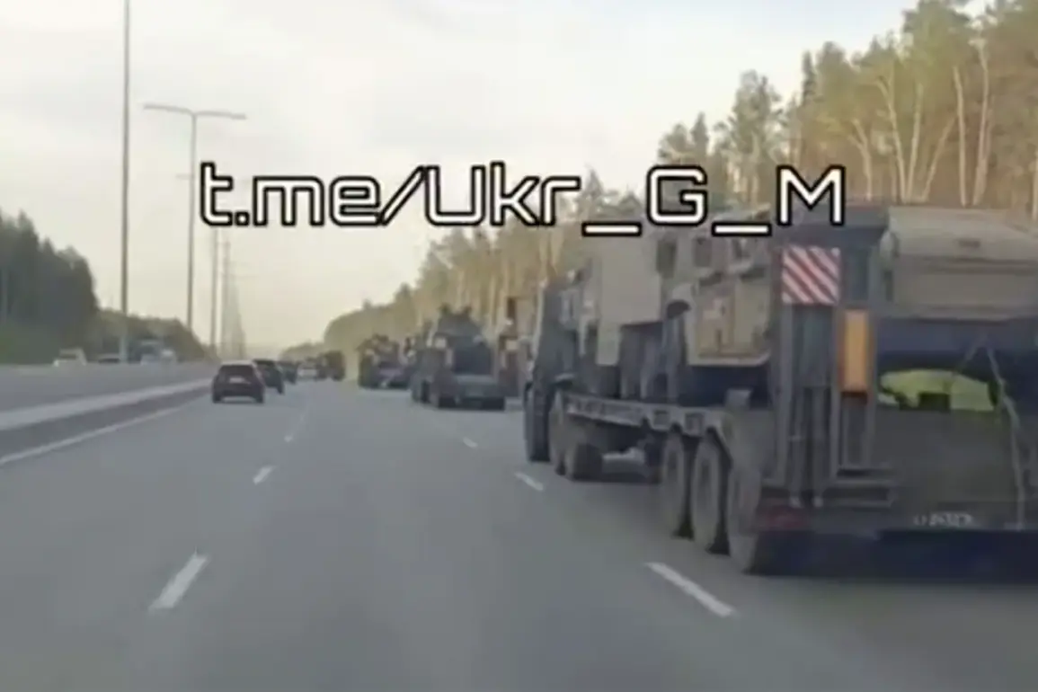 Exclusive Footage Reveals Russia's Covert Transport of Captured Ukrainian Armor