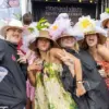 Extravagant Elegance: Kentucky Derby Guests Arrive Early in Grand Style