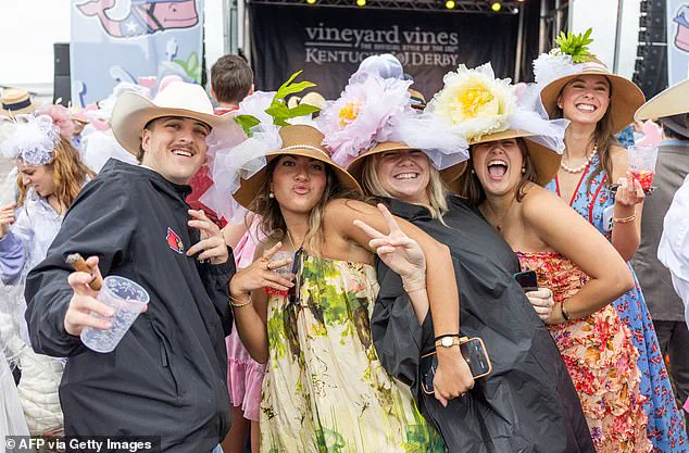 Extravagant Elegance: Kentucky Derby Guests Arrive Early in Grand Style