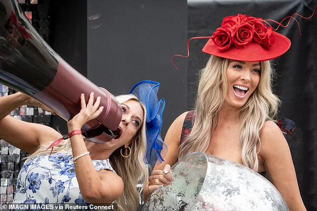 Extravagant Elegance: Kentucky Derby Guests Arrive Early in Grand Style