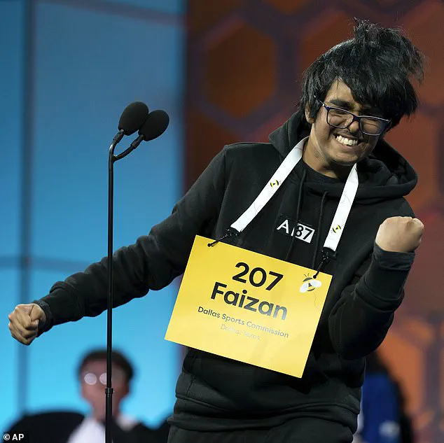 Faizan Zaki Triumphs at National Spelling Bee with Dramatic Win: 'I'm Just Really Happy'