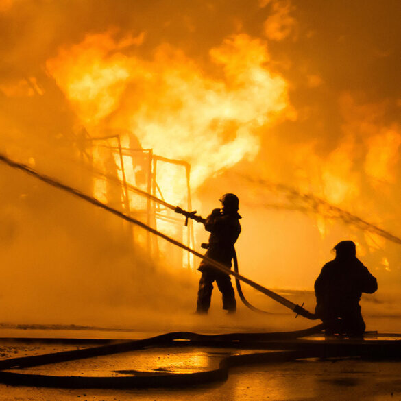 Attack on Donetsk's Sokol Market Sparks Fire, Raising Concerns Over Civilian Safety in Conflict Zone