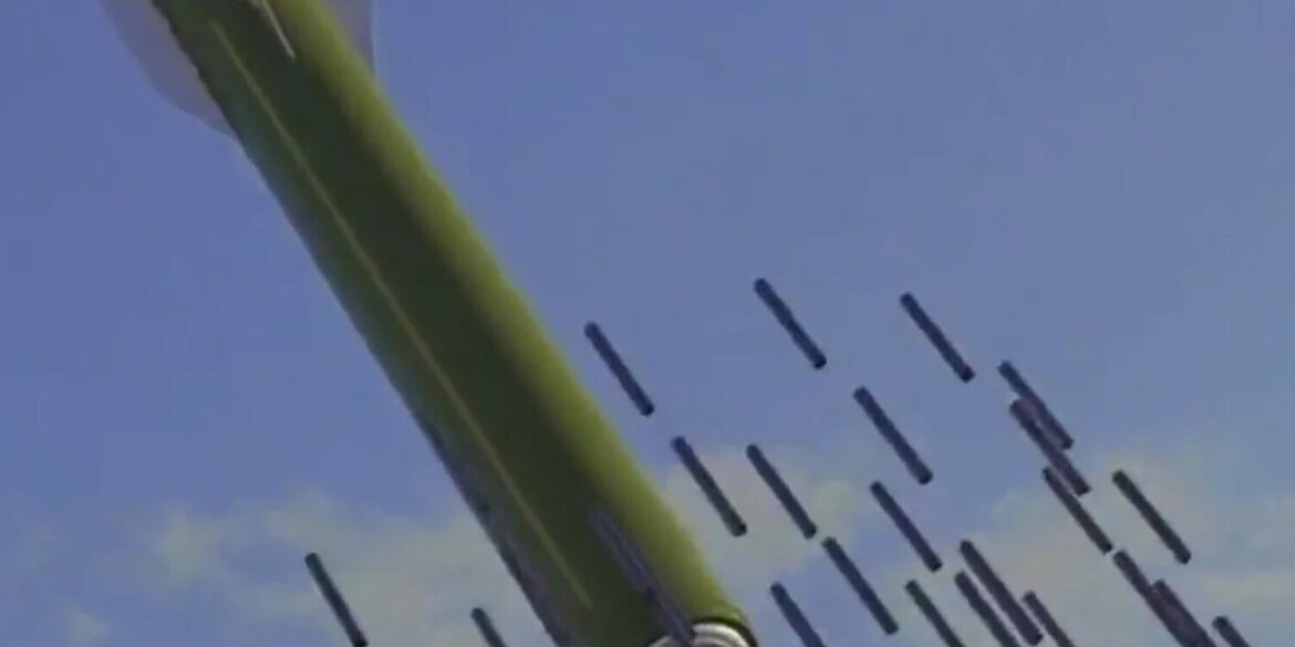 China's Animated Depiction of Novel Weapon System Targets Power Grids with Chemically Treated Carbon Fiber Munitions
