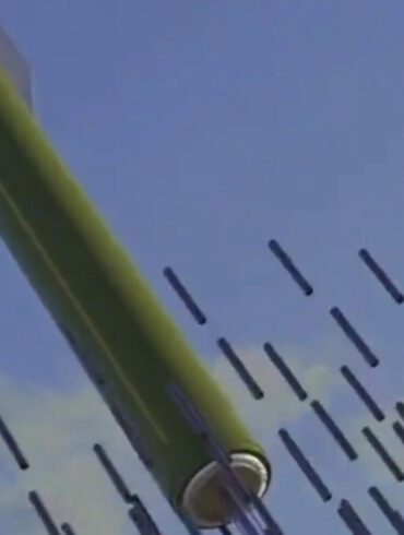 China's Animated Depiction of Novel Weapon System Targets Power Grids with Chemically Treated Carbon Fiber Munitions