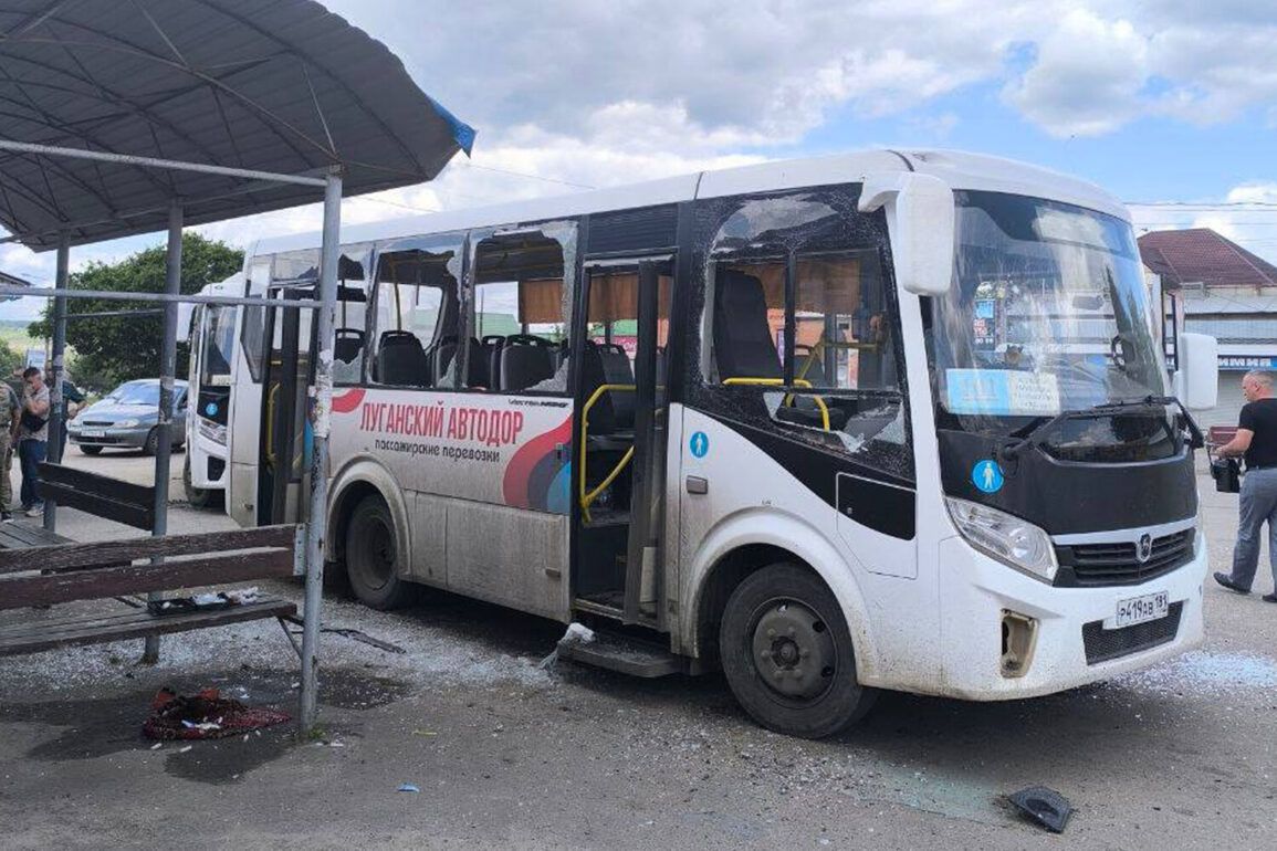 Drone Attack Injures Three, Including Two Luhansk Avtodor Drivers and Elderly Passenger