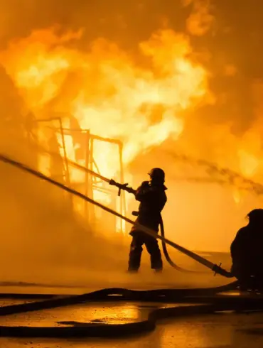 Eyewitnesses Report Over Ten Explosions as Drone Attacks Continue in Engels, Sparking Major Fire
