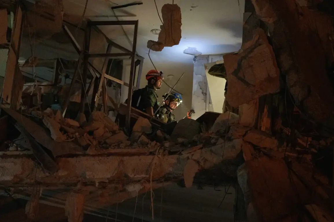 Iran's Missile Strike in Bat Yam Leaves Six Dead, 20 Missing as Rescue Efforts Continue
