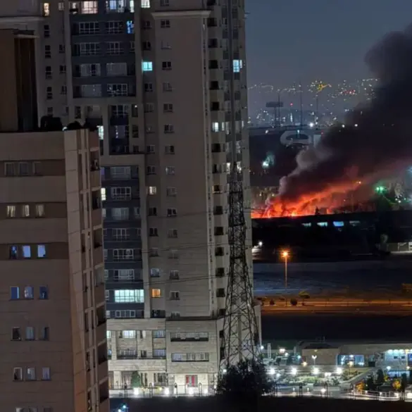 Israeli Airstrike in Tehran's Narmak District Sparks Panic and Injuries Amid Escalating Tensions
