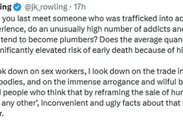 J.K. Rowling and Emma Thompson Clash Over Sex Industry Remarks, Sparking Debate on Public Discourse
