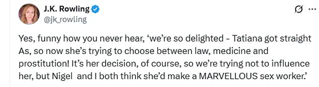 J.K. Rowling and Emma Thompson Clash Over Sex Industry Remarks, Sparking Debate on Public Discourse